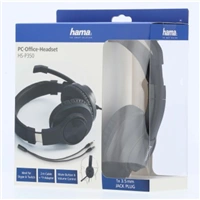 Hama PC headset HS-350, stereo, ern