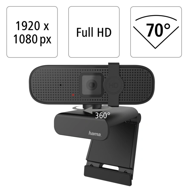 Hama PC webkamera C-400, černá