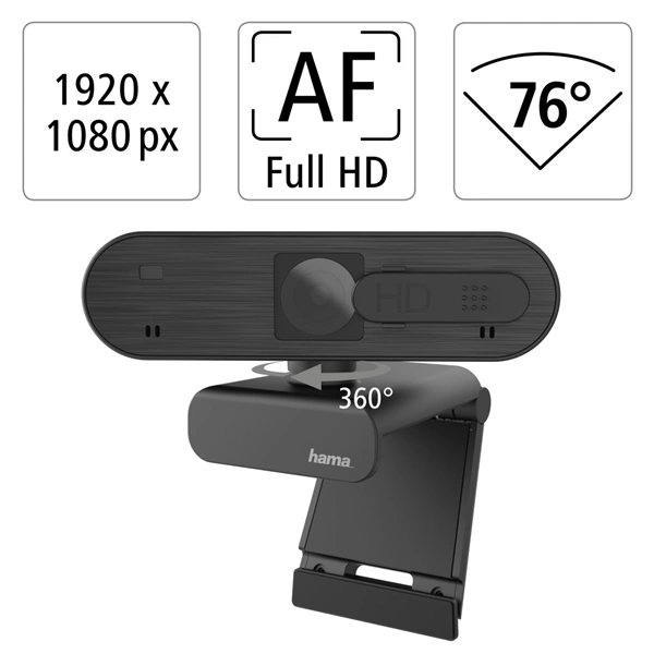 Hama PC webkamera C-600 Pro, černá