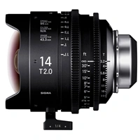 SIGMA CINE 14mm T2 FF FL F/AP2 METRIC Fully Luminous iTechnology pro Arri PL