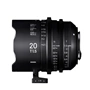 SIGMA CINE 20mm T1.5 FF FL F/VE METRIC Fully Luminous pro Sony E
