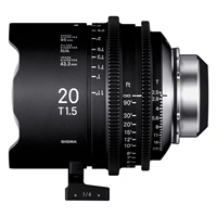 SIGMA CINE 20mm T1.5 FF F/AP2 METRIC iTechnology pro Arri PL