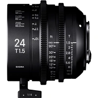 SIGMA CINE 24mm T1.5 FF F/CE METRIC pro Canon EF