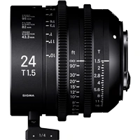 SIGMA CINE 24mm T1.5 FF F/VE METRIC pro Sony E