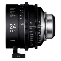 SIGMA CINE 24mm T1.5 FF F/AP2 METRIC iTechnology pro Arri PL