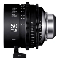 SIGMA CINE 50mm T1.5 FF F/AP2 METRIC iTechnology pro Arri PL