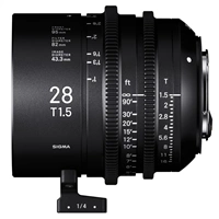SIGMA CINE 28mm T1.5 FF F/CE METRIC pro Canon EF