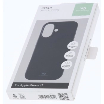 White Diamonds Mag Urban Case, kryt pro Apple iPhone 17, magnetický, černý