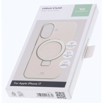 White Diamonds Mag Urban Stand Case, kryt pro Apple iPhone 17, MagSafe kompatibilní, pískový