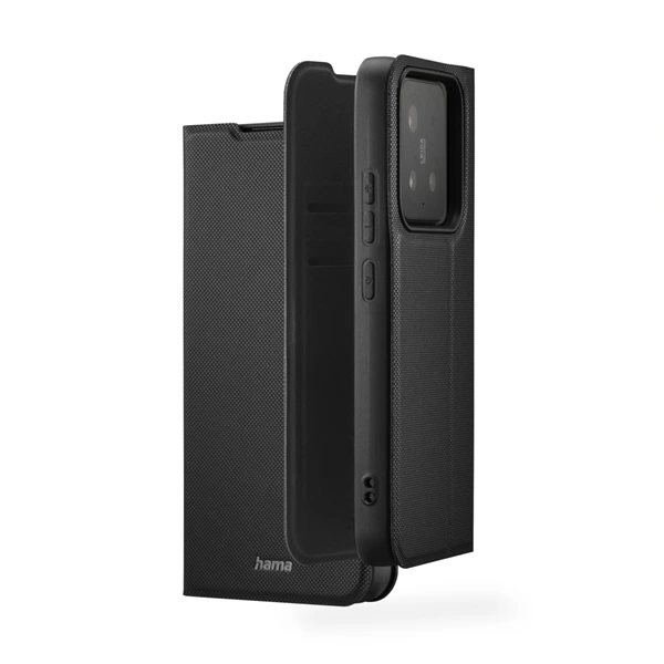 Hama Daily Protect, pouzdro-knížka pro Xiaomi Redmi 15, funkce stojanu, černé
