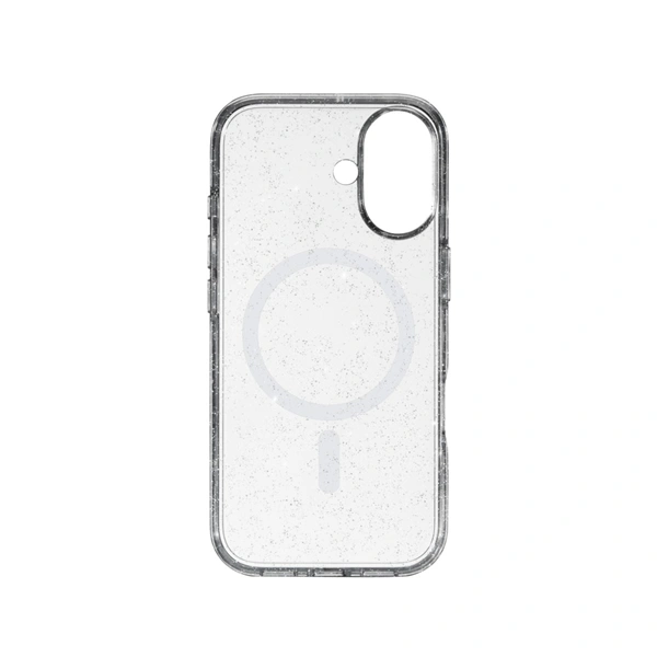White Diamonds Mag Glitter, kryt pro Apple iPhone 17, magnetický, průhledný s třpytkami