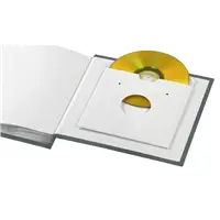 Hama album memo FINE ART 10x15/160, šedé, popisové pole