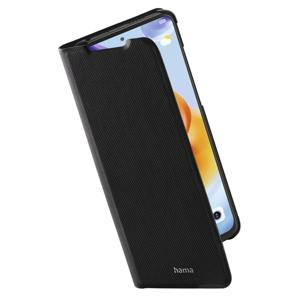Hama Slim Pro, otevírací pouzdro pro Xiaomi Redmi Note 11 Pro+ 5G, černé