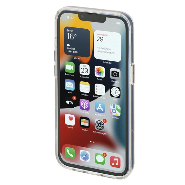 Hama MagCase Safety, kryt pro Apple iPhone 13, průhledný