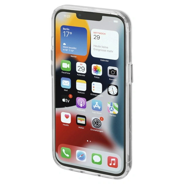 Hama MagCase Safety, kryt pro Apple iPhone 13 Pro, průhledný