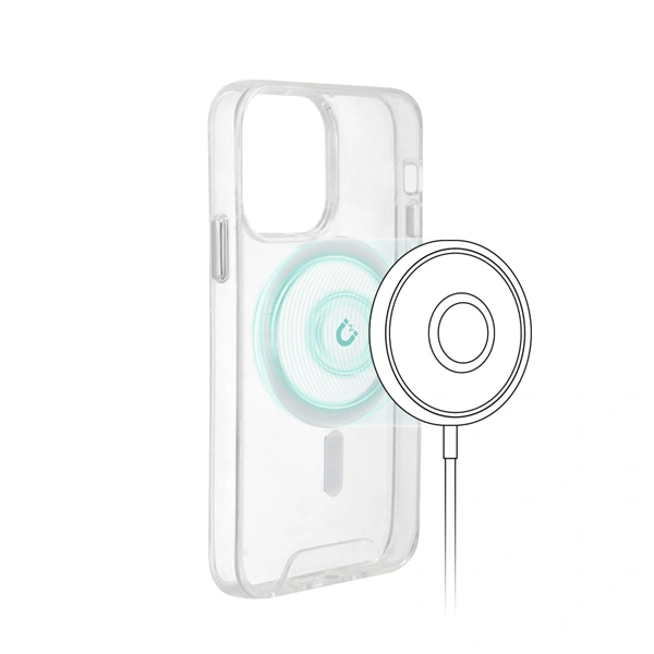 Hama MagCase Safety, kryt pro Apple iPhone 13 Pro, průhledný