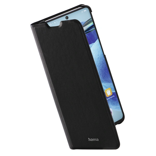Hama Slim Pro, pouzdro-knížka pro Xiaomi Redmi Note 12 Pro 5G, černé