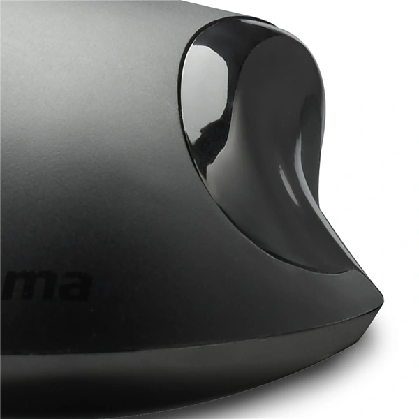 Hama bezdrátová laserová myš MW-900 V2, 7 tlačítek, černá, tichá