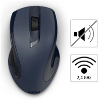 Hama bezdrtov laserov my MW-900 V2, 7 tlatek, tmav modr, tich