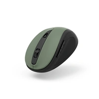 Hama bezdrátová optická myš MW-400 V2, ergonomická, zelená/černá