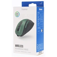 Hama bezdrtov optick my MW-500 Recharge, nabjateln, tich, lesn zelen