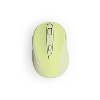 Hama bezdrátová optická myš WM-400, tichá, zelená