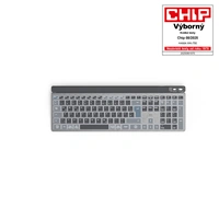 Hama bezdrátová Multi Device klávesnice WK-750, nabíjecí