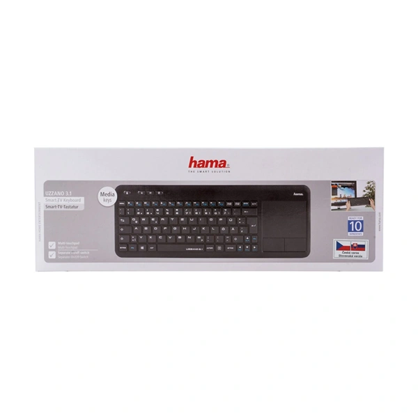 Hama klávesnice Uzzano 3.1 pro Smart TV