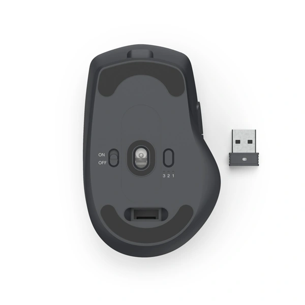 Hama bezdrátová Multi Device myš WM-800, nabíjecí, tichá, šedá