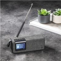 Hama digitln rdio DR200BT FM/DAB+/Bluetooth, akumultor