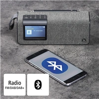 Hama digitln rdio DR200BT FM/DAB+/Bluetooth, akumultor