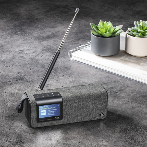 Hama digitální rádio DR200BT FM/DAB+/Bluetooth, akumulátor