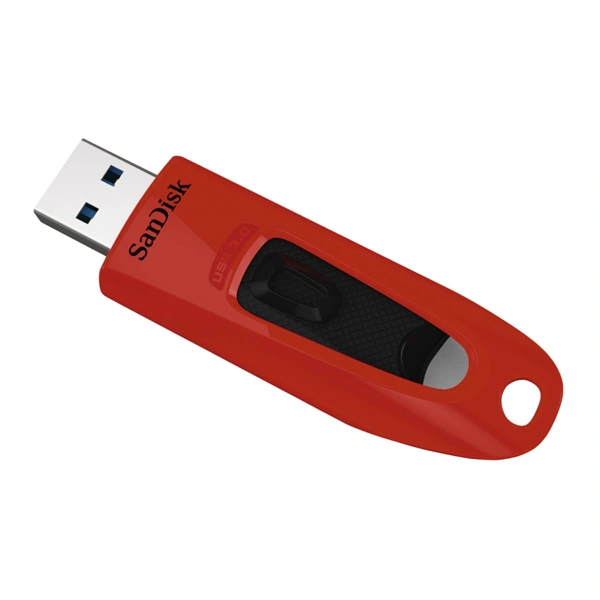 SanDisk Ultra USB 3.0 64 GB červená