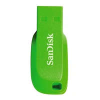 SanDisk FlashPen-Cruzer Blade 64 GB elektricky zelená
