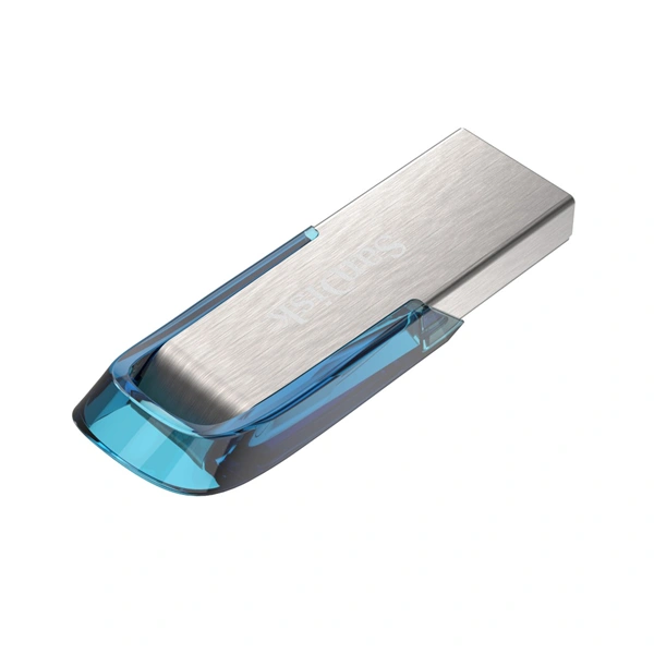 SanDisk Ultra Flair™ USB 3.0 128 GB tropická modrá