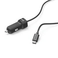 Hama nabíječka do vozidla s kabelem, USB typ C (USB-C), 3 A, krabička Prime (rozbalený)