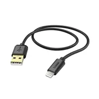 Hama MFI USB nabíjecí/datový kabel pro Apple s Lightning konektorem, 1,5 m, černý