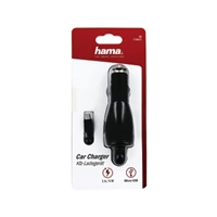 Hama nabjeka do vozidla s kabelem, micro USB, 1 A