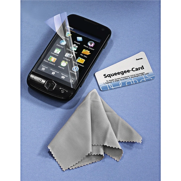 Hama Crystal Clear Universal Screen Protector, 2 pieces