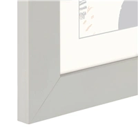 Hama rámeček dřevěný SKARA, světle šedá, 15x20 cm