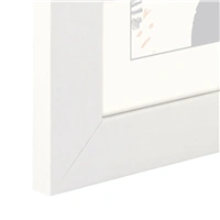 Hama rámeček dřevěný SKARA, bílá, 10x15 cm