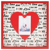 Hama portrétový rámeek devný LOVE, 21,2x21,2 cm