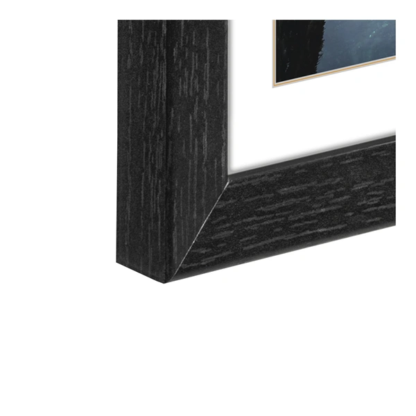 Hama rámeček dřevěný OSLO, černá, 10x15 cm