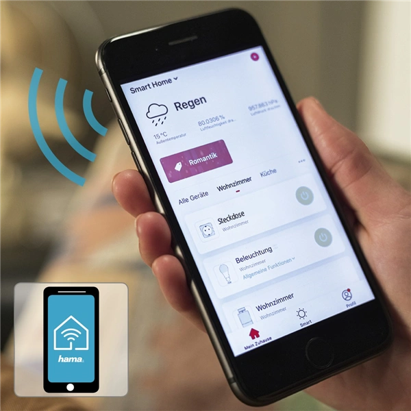 Hama SMART WiFi mini zásuvka
