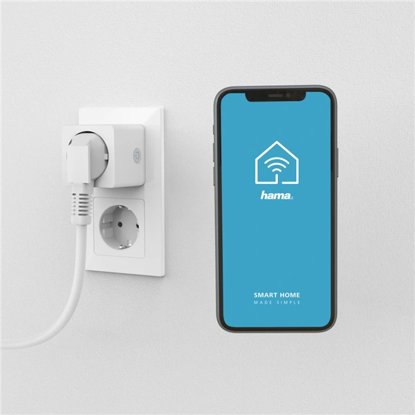 Hama SMART WiFi mini zásuvka, měření spotřeby