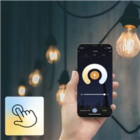 Hama SMART WiFi LED rovka, E27, 7 W,  stmvateln