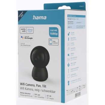 Hama Smart domácí IP kamera, WiFi, otáčení/naklápění, noční vidění
