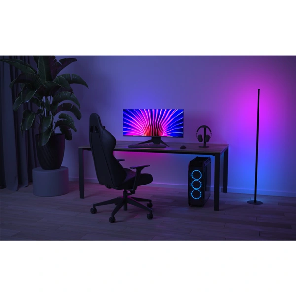 Hama SMART stojací rohová RGB LED lampa s hudebním senzorem, 153 cm