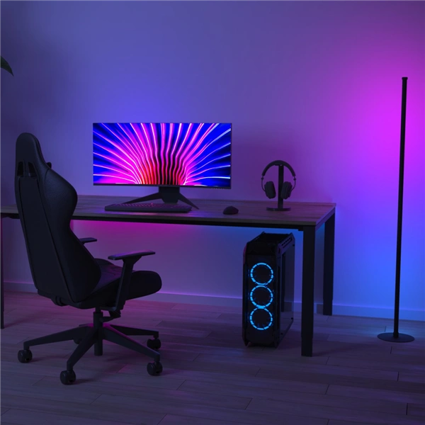 Hama SMART stojací rohová RGB LED lampa s hudebním senzorem, 153 cm