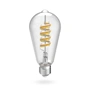 Hama SMART WiFi LED žárovka, Matter, E27, retro, ST64 Filament, RGBW, stmívatelná, aplikace